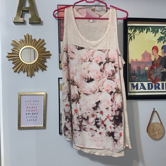 Dress Barn Tops - Rose Tank Top